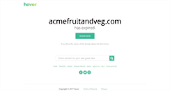 Desktop Screenshot of acmefruitandveg.com